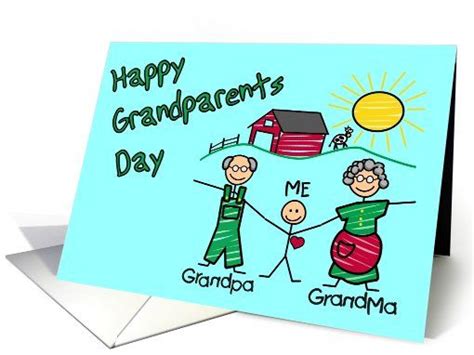 Happy Grandparents Day Greeting Card