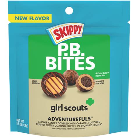 P.B. Bites Girl Scout Adventurefuls - Skippy® Brand Peanut Butter