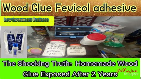 The Shocking Truth: Homemade Wood Glue | How to make glue - YouTube