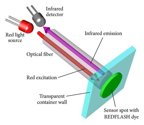 Optical sensor used to detect particles that react with the food... | Download Scientific Diagram