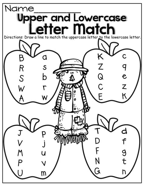 Uppercase and Lowercase Alphabet Worksheets | 101 Activity