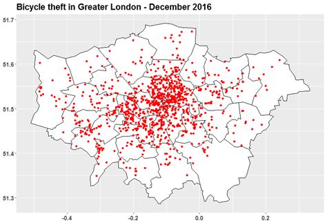 Plotting a map of London Crime Data using R | by David Morison ...