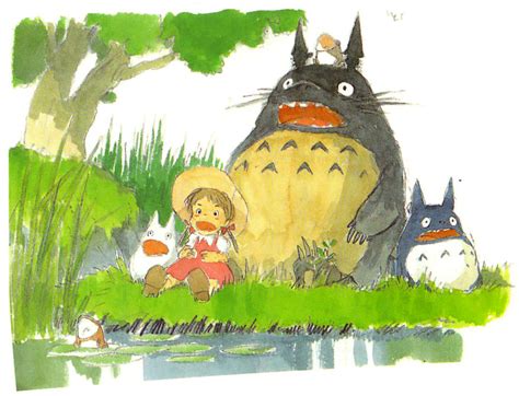 Living Lines Library: となりのトトロ / My Neighbor Totoro (1988) - Character Design