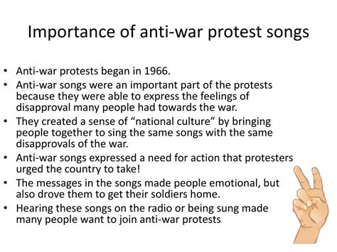 PPT - Vietnam War Protest Songs Caroline Morris & Sarah Moore PowerPoint Presentation - ID:2351181