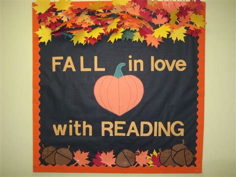 10 Nice Fall Library Bulletin Board Ideas 2024