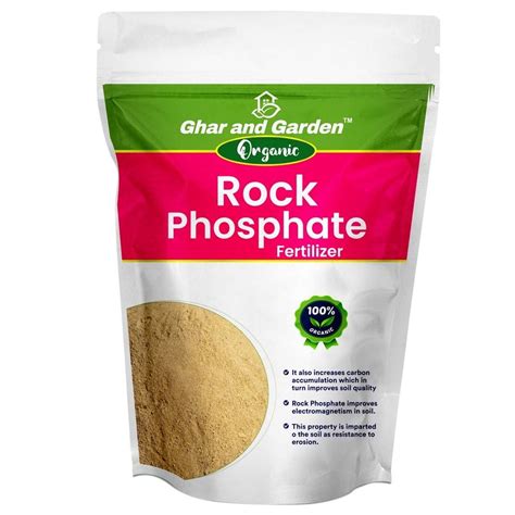 1kg Organic Rock Phosphate Fertilizer, For Plant Food, Packaging Type: Packet at Rs 40/kg in ...