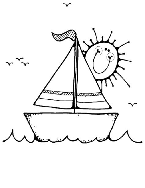 Sailboat Coloring Pages - Best Coloring Pages For Kids