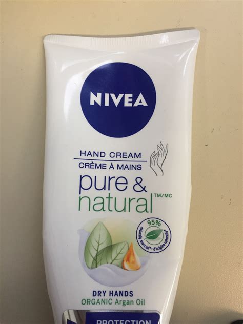 NIVEA Pure & Natural Hand Cream reviews in Hand Lotions & Creams ...