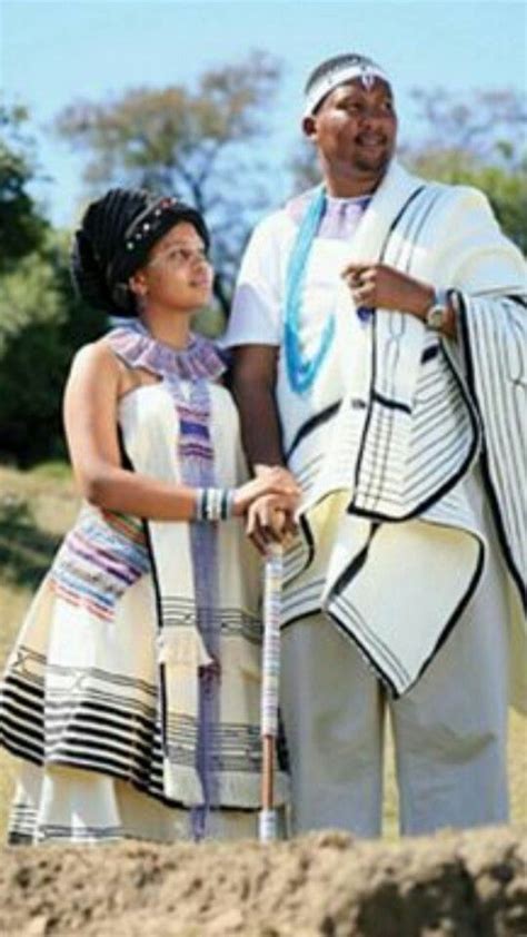 HRH Prince Mandla Zwelivumile Mandela and his wife HRH Princess Tando Nodayimani Mandela of the ...