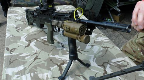 SA80 A2 With Laser Light Free Stock Photo - Public Domain Pictures