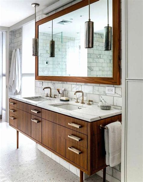 Mid Century Modern Bathroom Vanity - SWEETYHOMEE