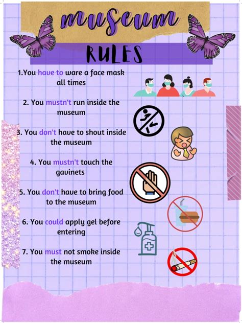 Museum Rules | PDF