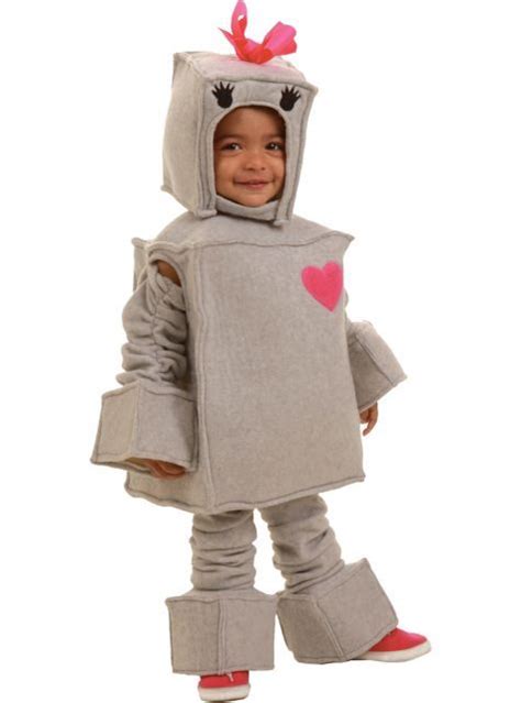 Toddler Girls Rosalie the Robot Costume- Party City | Robot costumes, Toddler robot costume ...