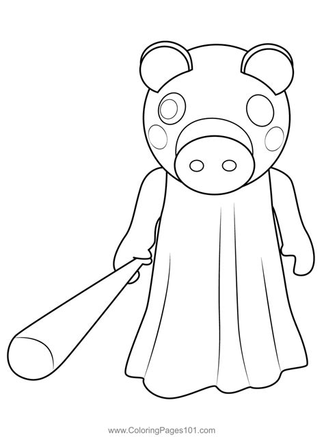 Roblox Sloth Coloring Page