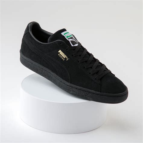 Mens PUMA Suede Classic XXI Athletic Shoe - Black Monochrome | Journeys