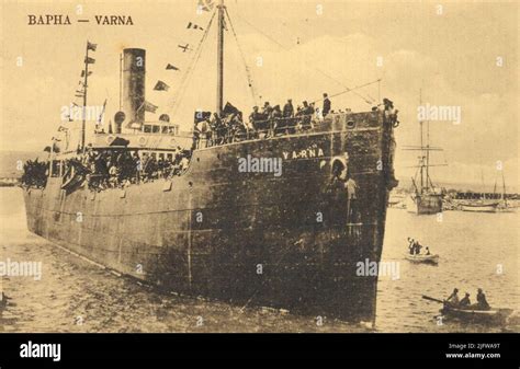 Varna. Arrival of Varna ship at the port Stock Photo - Alamy