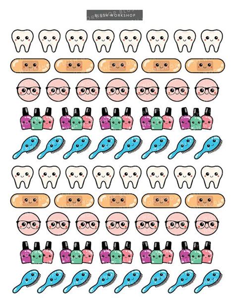 Appointment reminder stickers, kawaii planner stickers, 201 stickers ...