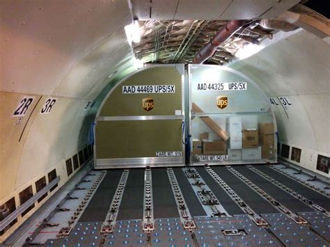 The inside of a UPS Airbus A300 cargo plane / freighter | Air cargo, Airfreight, Commercial aircraft
