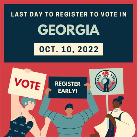 Georgia Voter Deadline Toolkit | Arts ActionFund