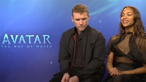 Avatar 2 Stars Zoe Saldaña and Sam Worthington on Sequel Saga