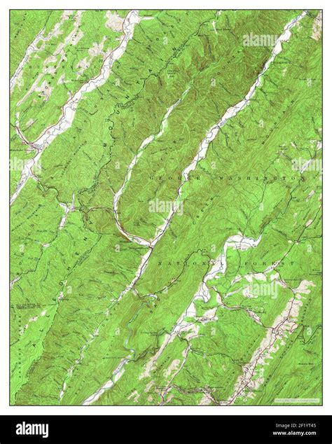 Warm Springs, Virginia, map 1946, 1:62500, United States of America by ...