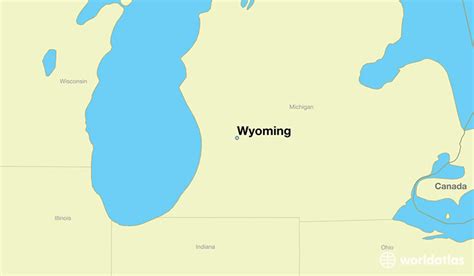 Where is Wyoming, MI? / Wyoming, Michigan Map - WorldAtlas.com