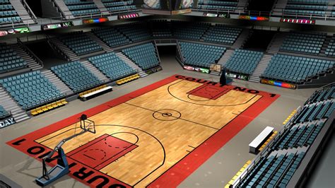 MultiCourt Basketball Arena 3D - TurboSquid 2115385