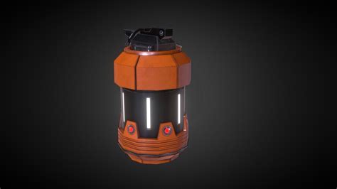 Sci-Fi Frag Grenade - Buy Royalty Free 3D model by paburoviii [f7bcb08] - Sketchfab Store