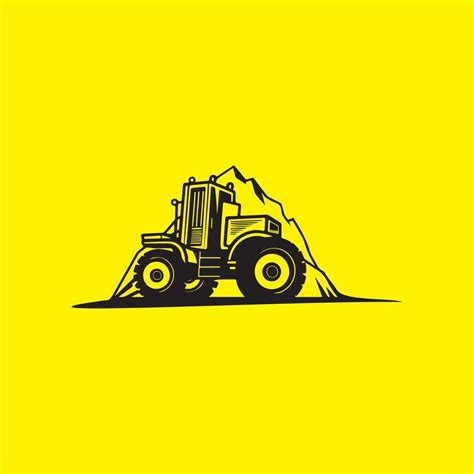 Bulldozer Logo Vector Images 37137280 Vector Art at Vecteezy