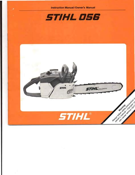 Stihl 011 Pdf Power Tool Service Manual Download Pdf / Stihl Ms170 Repair Manual Free Download ...