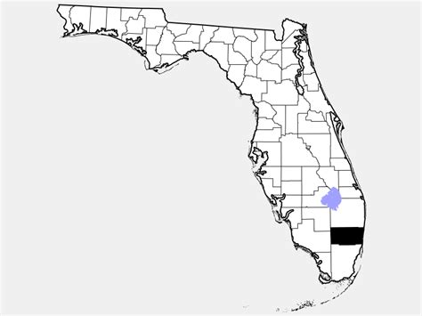 Broward County, FL - Geographic Facts & Maps - MapSof.net