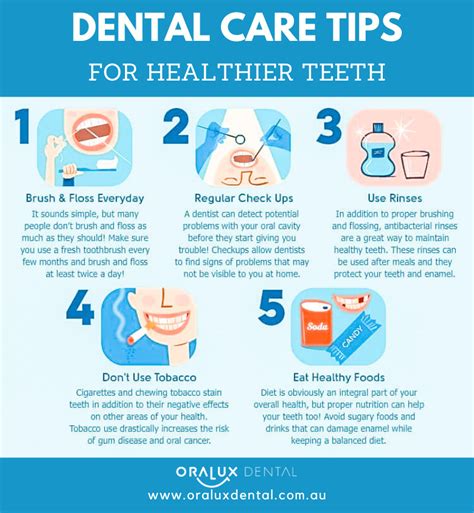 Dental Care Tips for Healthier Teeth