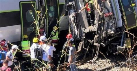 High-speed train crash kills one 'and at least 50 injured after it hit machine' - Daily Star