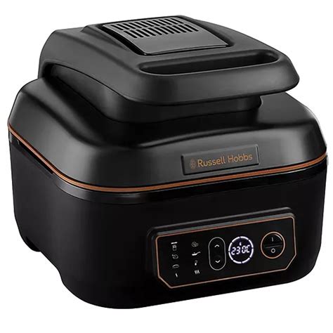 Russell Hobbs SatisFry 26520 5.5 Litre Multi Cooker Air Fryer- Black / Rose Gold | Freemans