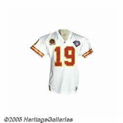 HSC: 1994 Joe Montana Game Worn KC Chiefs Jersey