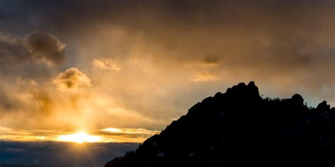 Sunrise, First Flatiron Profile. Boulder, Colorado, 2015 – The Photography Blog of Daniel Joder