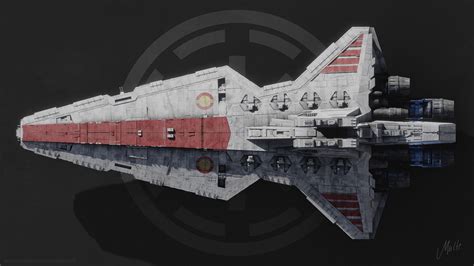 Venator-class Star Destroyer free 3D model rigged | CGTrader