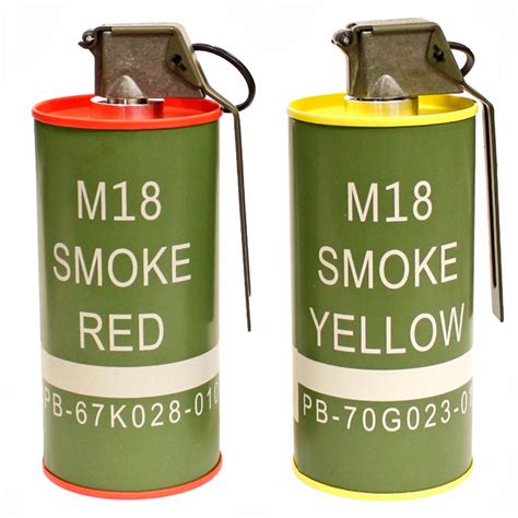 G&G Replica M18 Smoke Grenades Airsoft BB Containers | AirsoftNMore.com