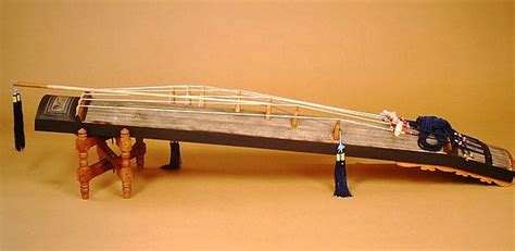 Traditional Korean Chongak Ajaeng Instrument