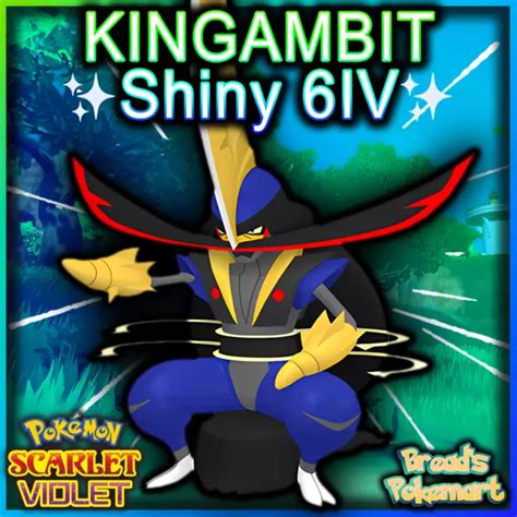 6IV 🌟SHINY🌟 KINGAMBIT Pokemon Scarlet & Violet Shiny/Nonshiny $4.15 - PicClick CA