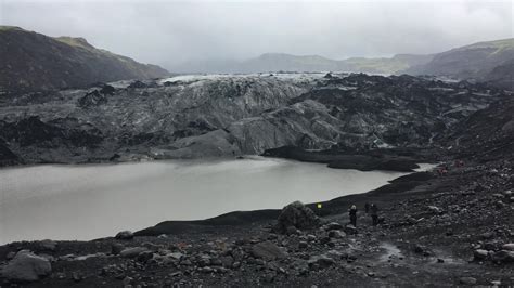 Volcanic Ash-Covered Glacier in Iceland 4K 1615064 Stock Video at Vecteezy