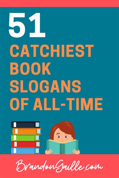 51 Best Catchy Book Slogans and Creative Taglines - BrandonGaille.com