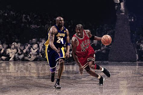 Kobe Bryant Vs Michael Jordan NBA Poster – My Hot Posters