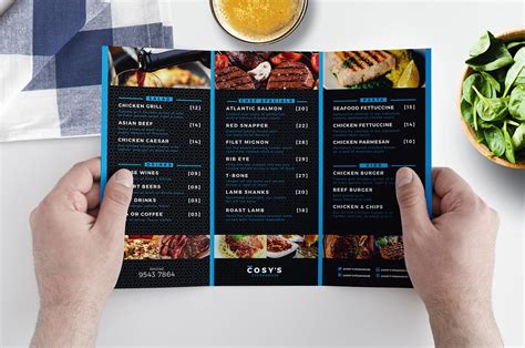 Cosy - Restaurant Menu Template Pack - BrandPacks