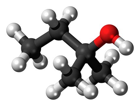 File:2-Methyl-2-butanol-3D-balls.png - Wikimedia Commons