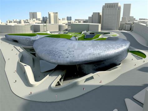 Dongdaemun Design Plaza and Park | Zaha Hadid