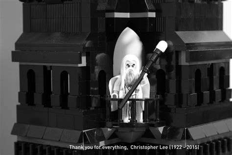 My LEGO tribute to Sir Christopher Lee (1922 - 2015) - Jay's Brick Blog