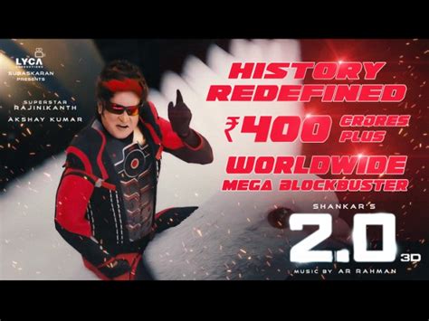 2.0 Box Office Collection (Worldwide): Beats Enthiran To Become All-time Top Grossing Tamil ...