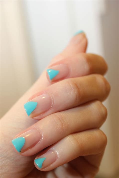 Triangle Manicure | Manicure, Nail art, Nails