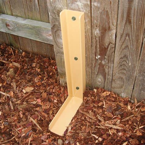 Fence Post Repair Bracket Heavy Duty Durable Long Lasting 8.5" x 3" x 36" Steel 861424000102 | eBay